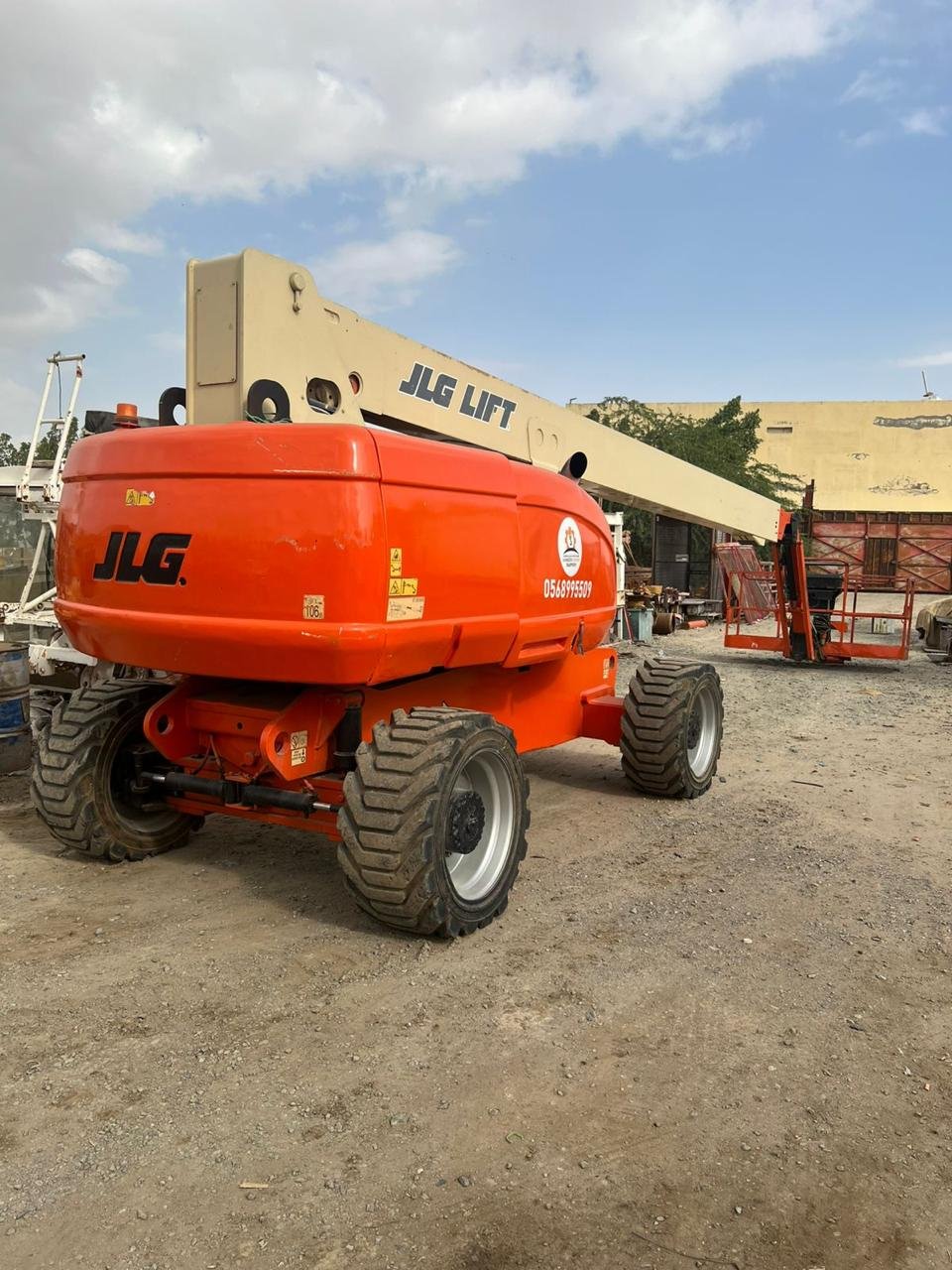 Access equipment on site